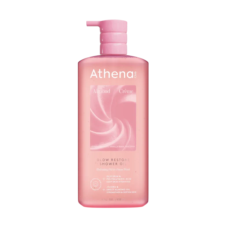 Glow Restore Shower Oil - Fresh Routine Almond Crème