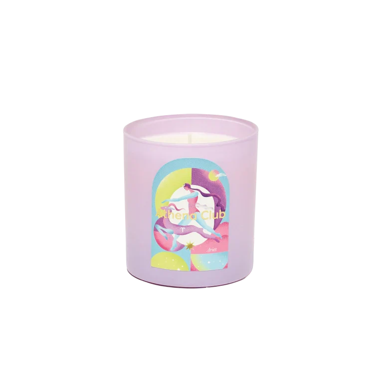 Cosmic Light Candle - Soft Glow Aries
