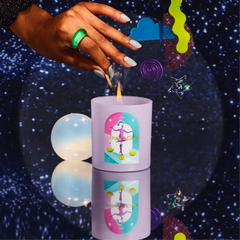 Cosmic Light Candle - Soft Glow